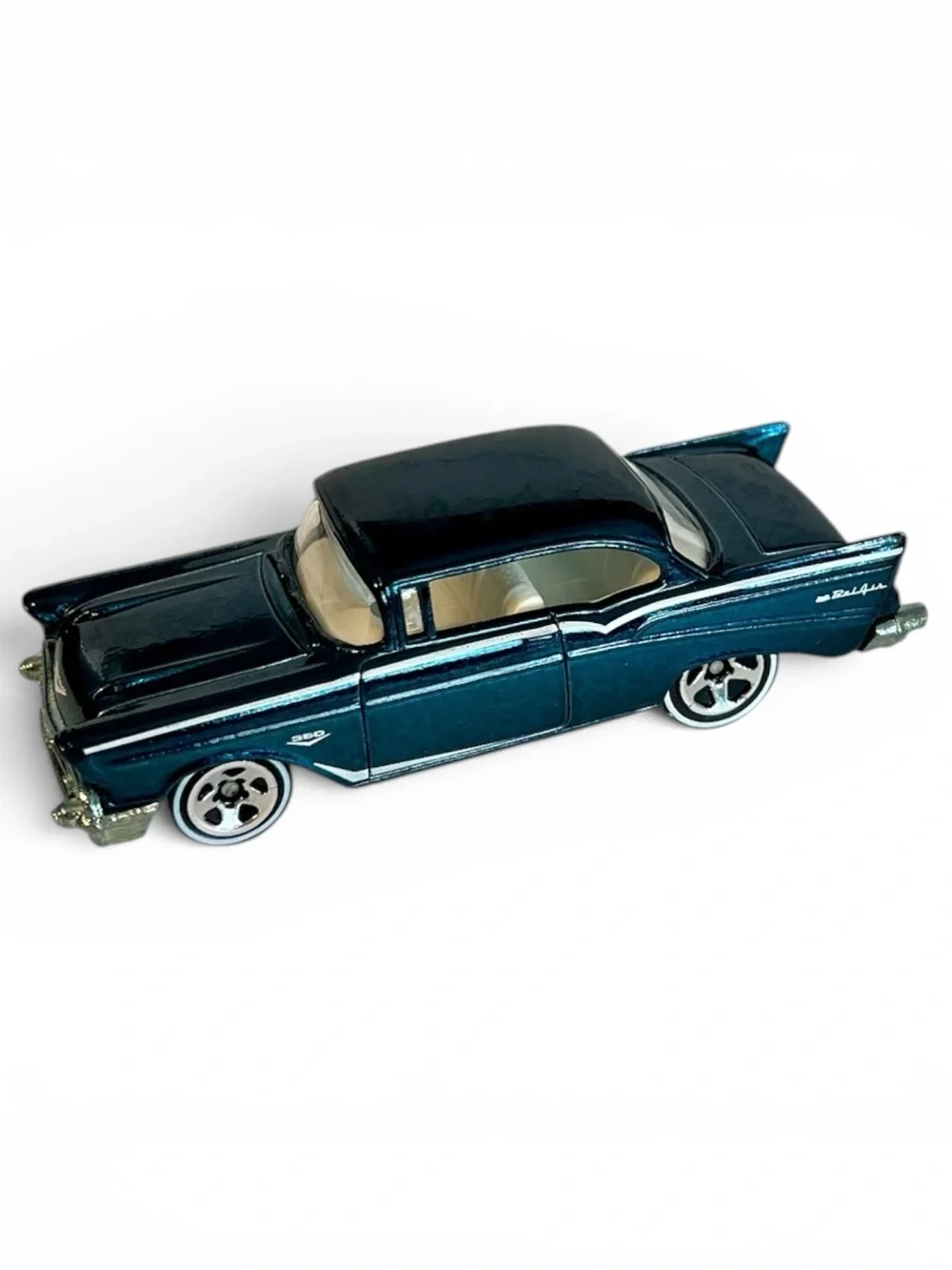 Hot Wheels Classics Series 1 1957 Chevy Bel Air blue spectraflame